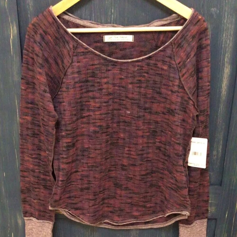 We The Free People Knot Top Spaced Out Women M